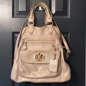 Emma Fox Leather Crossbody/Fold-over Handbag